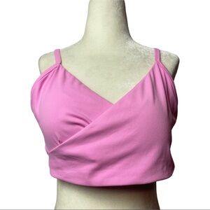 Fabletics
Women’s Pink 
Size XL 
Tammy Criss Cross Sports Bra
Adjustable Straps